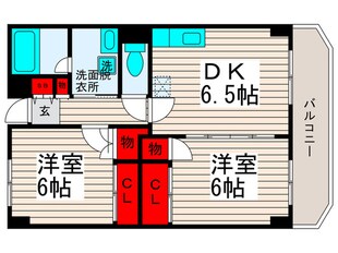 アクアコーストの物件間取画像